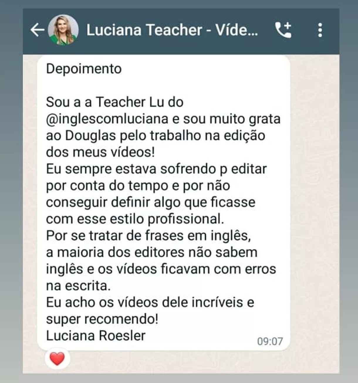 Depoimento 2